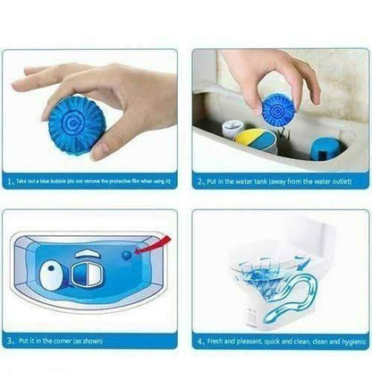 ✨Toilet Cleaning Tablet–Toilet Deodorizer Bathroom Cleaner Tablet 😍 (BUY 1 GET 1 FREE)