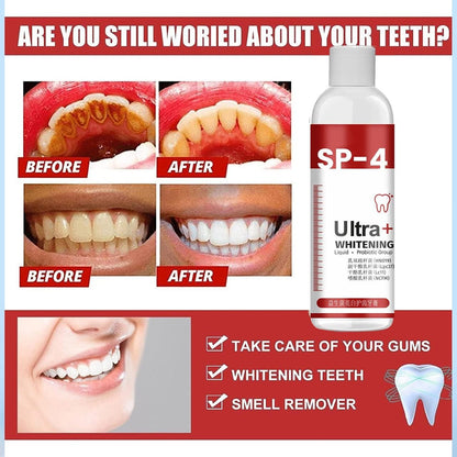 SP-4 Ultra+ Whitening Teeth Liquid form (Pack of 2)