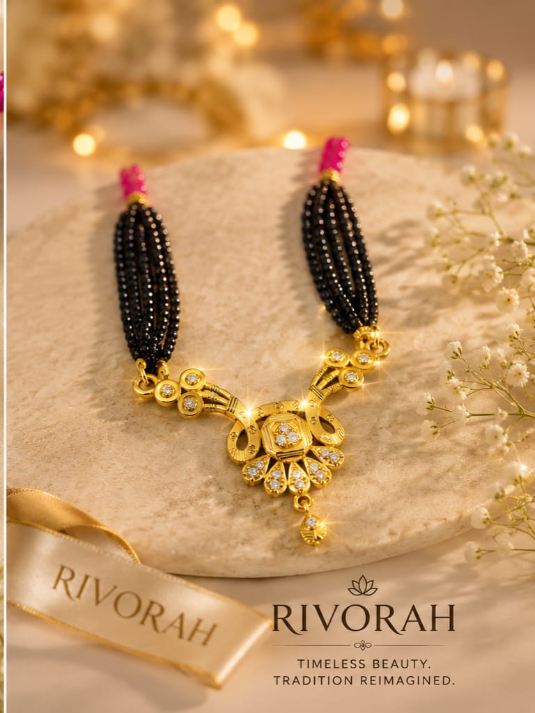 RIVORAH Royal Meera Mangalsutra