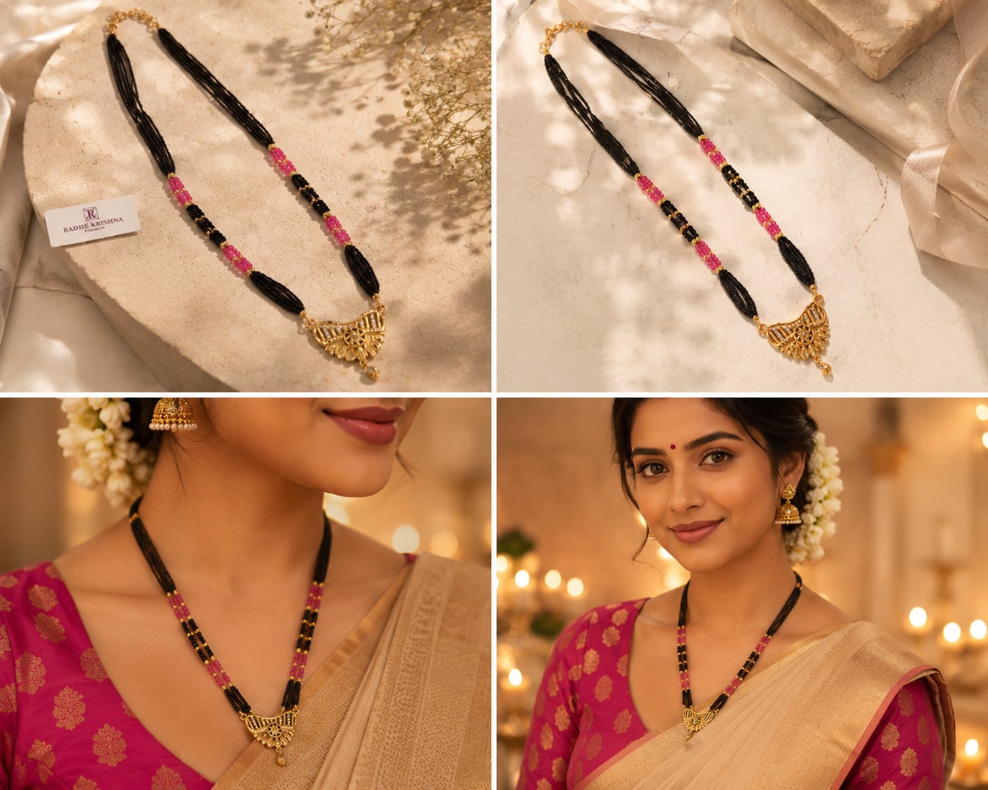 RIVORAH Noor Antique Mangalsutra
