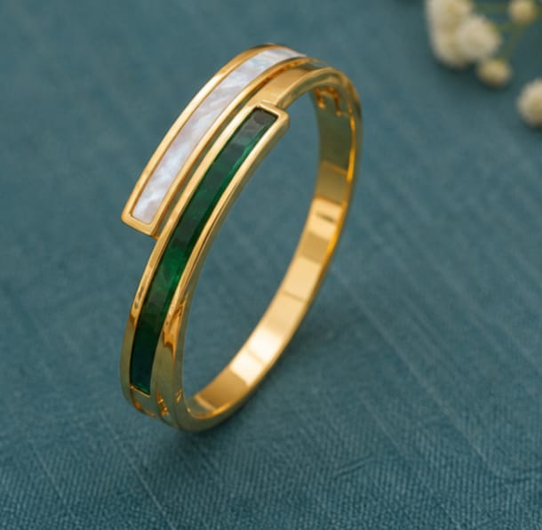 Rivorah Twin Wave Bracelet