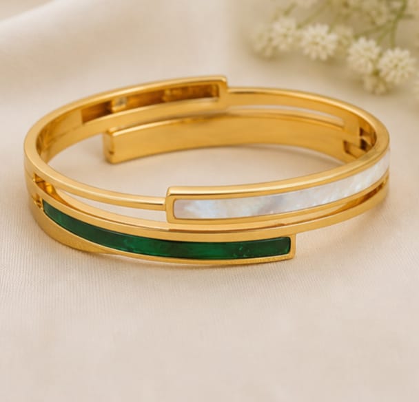 Rivorah Twin Wave Bracelet